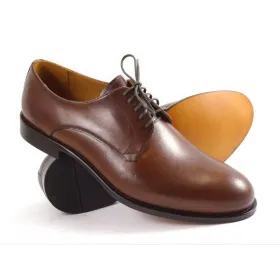 Buty Męskie Pilpol Prato PW110 B203 Brązowe Półbuty na Skórzanej Podeszwie Buty męskie Pilpol Prato PW110 B203 Brązowe