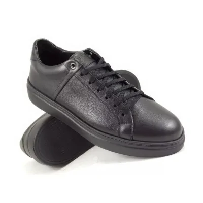 Trampki Pilpol Plaro czarne skórzane lekkie