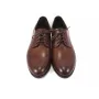 Buty męskie Pilpol Prato PW137 B203 Brązowe Derby