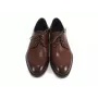 Buty męskie Pilpol Prato PW139 B321 Brązowe Derby