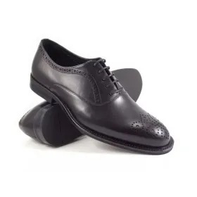 Buty Męskie Pilpol Prato PW161 C1 Czarne Brogsy-Derby Buty męskie Pilpol Prato PW161 C1 Czarne