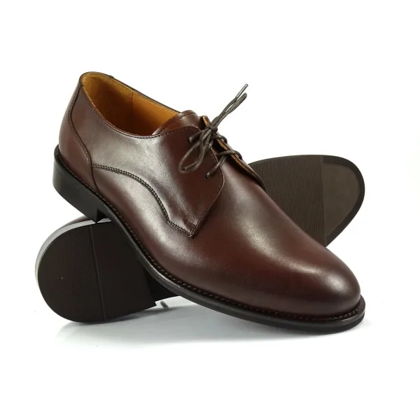 Orzech Derby Skórzane Eleganckie Pilpol Prato PW219