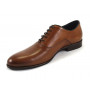 buty męskie Pilpol Prato PW035 M251 Brązowe Oxfordy obuwie