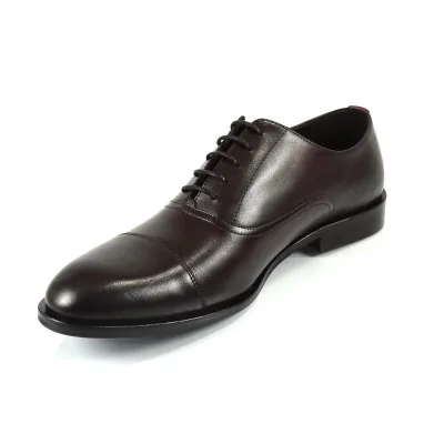 Burgund Oxfordy Skórzane Eleganckie – Pilpol Prato PW211 Premium Burgund Oxfordy Skórzane Eleganckie – Pilpol Prato PW211 Premium