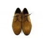 buty męskie Pilpol Prato PC068 B231 Brązowe Zamszowe Brogsy