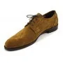 buty męskie Pilpol Prato PC068 B231 Brązowe Zamszowe Brogsy
