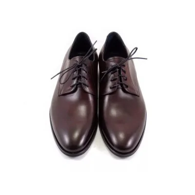 Derby męskie burgund Premium – PW007 Prato