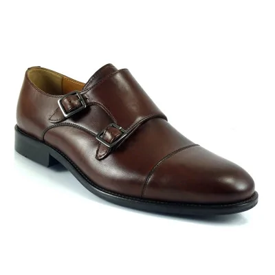 Double monk strap Pilpol – monki cap toe premium