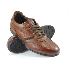 Buty Męskie Pilpol Prato PW180 B316 Brązowe Półbuty Casual Buty męskie Pilpol Prato PW180 B316 Brązowe