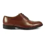 Buty męskie Pilpol Prato PW211 B158 Brązowe