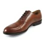 Buty męskie Pilpol Prato PW211 B158 Brązowe