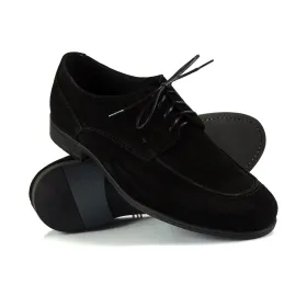 Buty Męskie Pilpol Prato PW218 BC207 Czarne Zamszowe Derby Casual Buty męskie Pilpol Prato PW218 BC207 Czarne