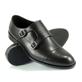 Buty Męskie Pilpol Prato PW220 C1 Czarne Monki Buty męskie Pilpol Prato PW220 C1 Czarne Monki