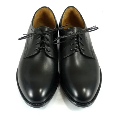 Derby Czarne Skórzane Eleganckie PW231 Derby Czarne Skórzane Eleganckie PW231