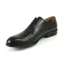 Buty męskie Pilpol Prato PW241 C1 Czarne Oxfordy