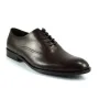 Buty męskie Pilpol Prato PW241 K189 Burgundowe Oxfordy
