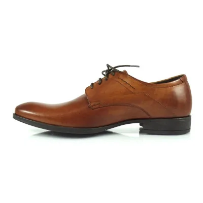 Derby Pilpol 0031 – derby plain toe regular koniak Derby Pilpol 0031 – derby plain toe regular koniak