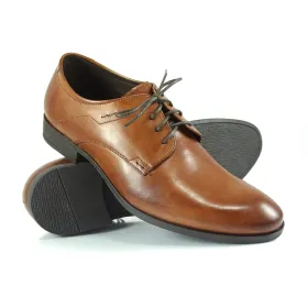 Buty Męskie Pilpol 0031 B158 Brązowe Derby Buty Męskie Pilpol 0031 B158 Brązowe Derby