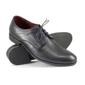 Buty Męskie Pilpol 0031 K227 Granatowe Derby Buty Męskie Pilpol 0031 K227 Granatowe Derby