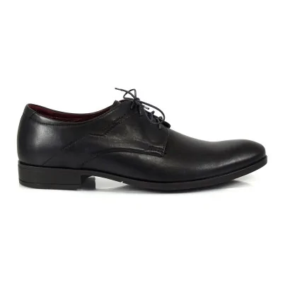 Derby Pilpol 0031 – derby plain toe regular granat Derby Pilpol 0031 – derby plain toe regular granat