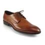 Buty męskie Pilpol 1480 B158 Brązowe Derby