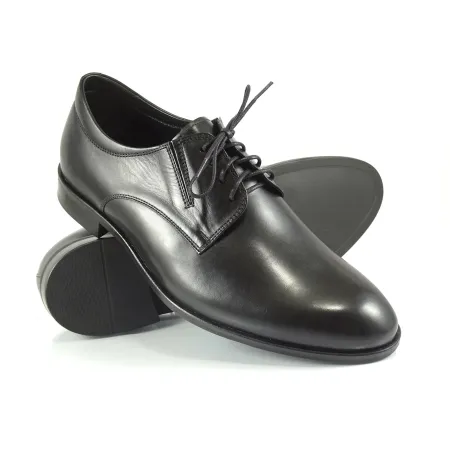 Buty męskie Pilpol Prato PW165 C1 Czarne Derby