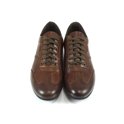 Buty casual Pilpol 1411 – sportowe wingtip orzech