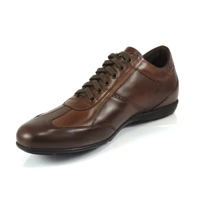 Buty casual Pilpol 1411 – sportowe wingtip orzech