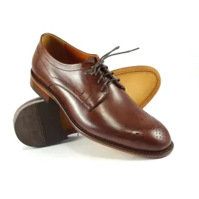 Buty Męskie Pilpol Prato PW199 B203 Brązowe Derby Rozeta Buty męskie Pilpol Prato PW199 B203 Brązowe Derby