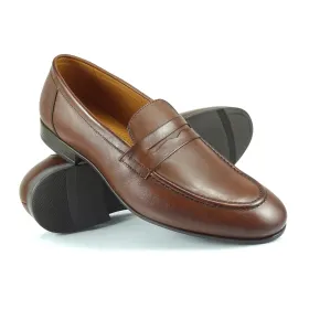 Buty Męskie Pilpol Prato PW201 B316 Brązowe Penny Loafers Buty męskie Pilpol Prato PW201 B316 Brązowe Penny