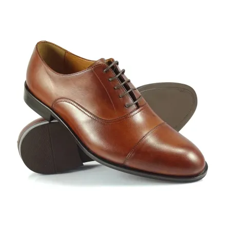 Buty męskie Pilpol Prato PW211 B158 Brązowe