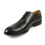 Buty męskie Pilpol Prato PW211 C1 Czarne Oxfordy