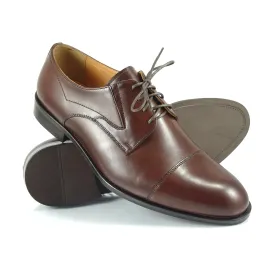 Buty męskie Pilpol Prato PW213 B203 Brązowe Derby