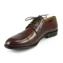 Buty męskie Pilpol Prato PW213 B203 Brązowe Derby