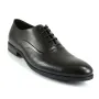 Buty męskie Pilpol Prato PW224 C274 Czarne Oxfordy