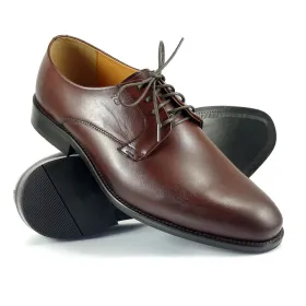 Buty męskie Pilpol Prato PW233 B203 Brązowe Derby