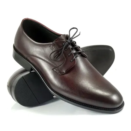 Buty męskie Pilpol Prato PW233 K189 Burgundowe Derby
