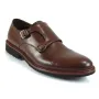Buty męskie Pilpol Prato PW237 B203 Brązowe Monki na Lekkim Spodzie