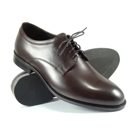 Buty męskie Pilpol Prato PW231 K189 Burgundowe Derby