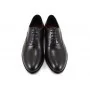 Buty męskie Pilpol Prato PW035 M260 Czarne Oxfordy