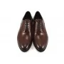 Buty męskie Pilpol Prato PW035 M261 Brązowe Oxfordy