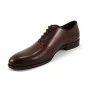 Buty męskie Pilpol Prato PW035 M261 Brązowe Oxfordy