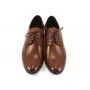 Buty męskie Pilpol 1672 B158 Brązowe Derby