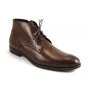buty męskie Pilpol Prato PW6029 B203 Brązowe Trzewiki Derby na