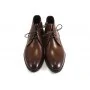 Buty męskie Pilpol Prato PW6029 B203 Brązowe Trzewiki Derby na