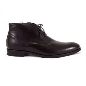 buty męskie Pilpol Prato PW6029 C1 Czarne Trzewiki Derby na Zimę