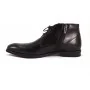 buty męskie Pilpol Prato PW6029 C1 Czarne Trzewiki Derby na Zimę