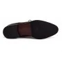 buty męskie Pilpol Prato PW6029 C1 Czarne Trzewiki Derby na Zimę