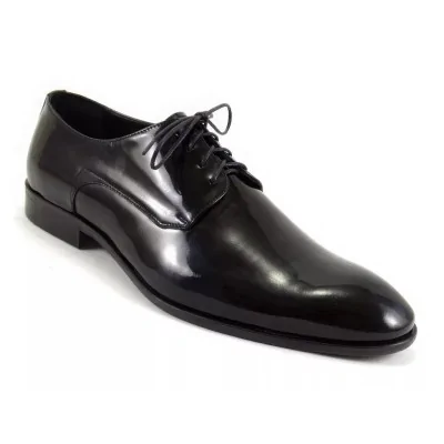 Lakierki męskie czarne Pilpol 1480 – buty wizytowe lakierowane