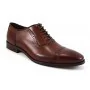 buty męskie Pilpol Prato PW134 M884 Brązowe Brogsy-Oxford